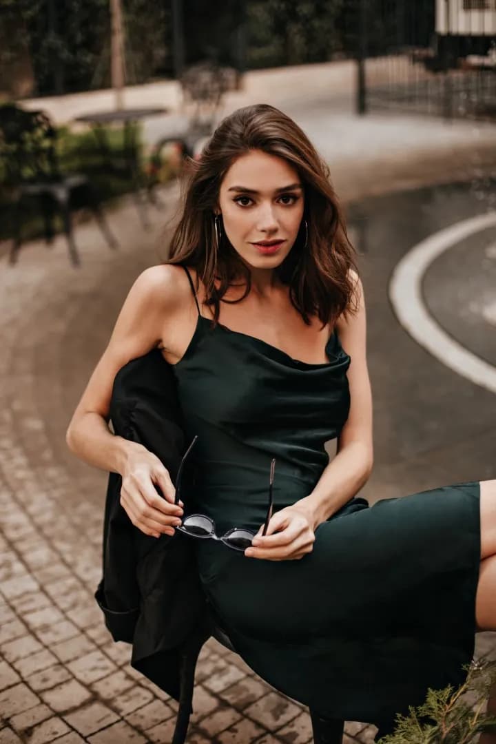 Maßgeschneidertes Kleid