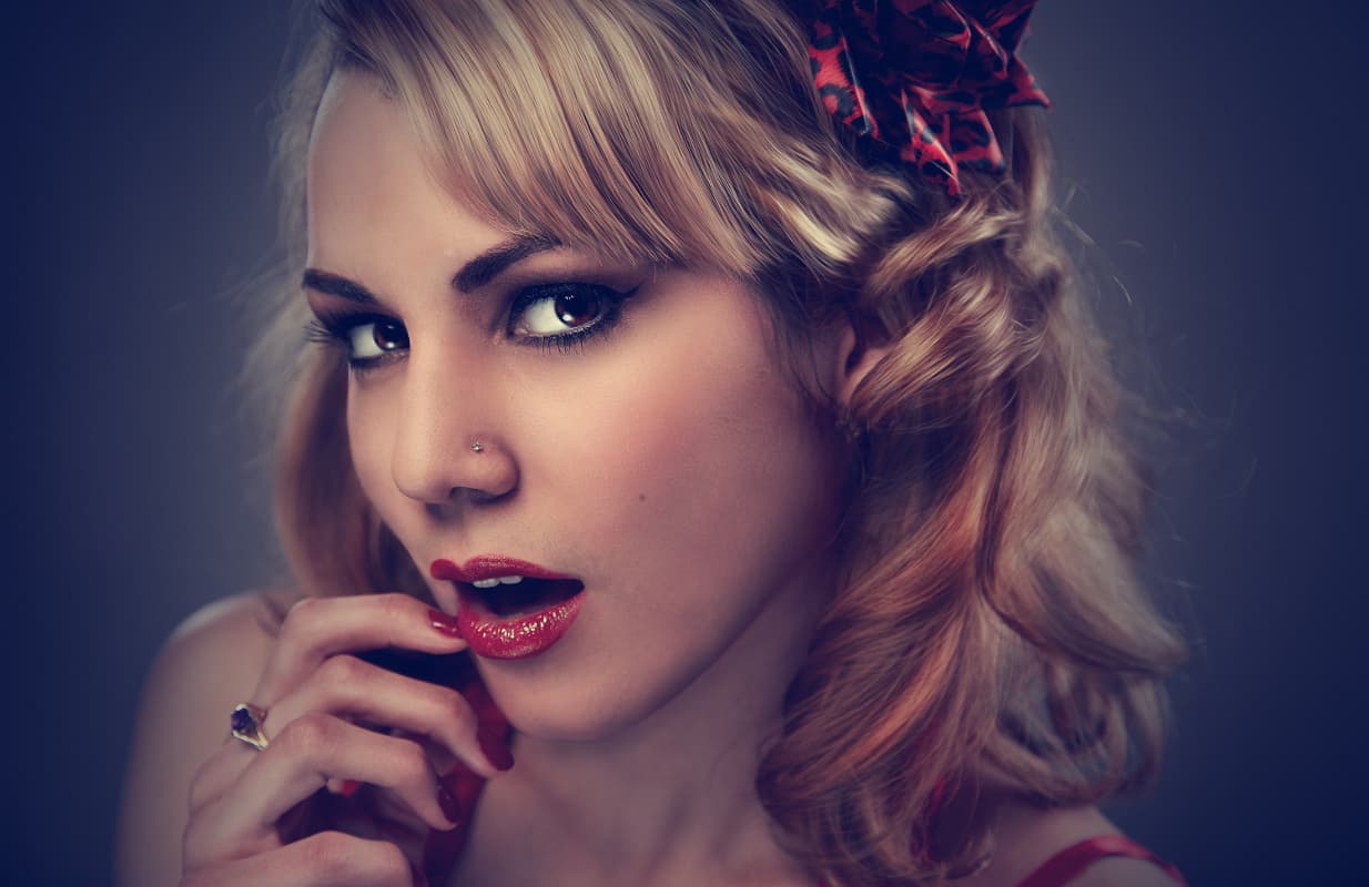 Make-Up und Friseur