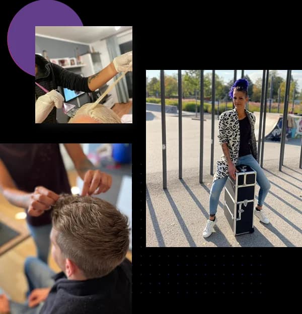Mobile Hairstylistin